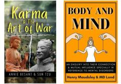 Karma & War: Balancing Conflict and Harmony | Set of 2 Growth: Wealth: Success: Happiness Books by Annie Besant & Sun Tzu; M.D. Lond.Henry Maudsley