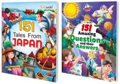 151 Tales from Japan and 151 Amazing Questions and their Answers I Combo of 2 Books I Collection of Moral Stories For kids By Gowoo