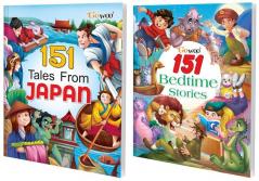 151 Tales from Japan and 151 Bedtime Stories I Combo pack of 2 Books I Must Read Short Stories For Children By Gowoo