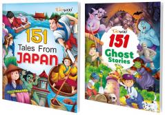 151 Tales from Japan and 151 Ghost Stories I Pack of 2 Books I Best Stories for mind development By Gowoo