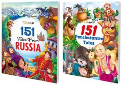 151 Tales from Russia and 151 Panchatantra Tales I Combo of 2 Books I stories for 10+ years kids By Gowoo