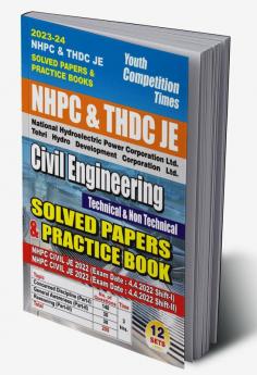 2023-24 NHPC & THDC JE Civil Engineering Solved Papers & Practice Book