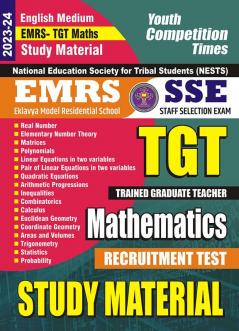 2023-245 EMRS TGT SSE Mathematics Study Material