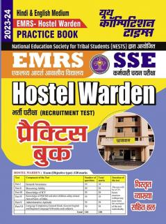 2023-24 EMRS SSE Hostel Warden Practice Book