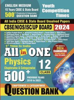 2023-24 12th Class CBSE/NIOS/ISC/UP Board Physics Unsolved Papers