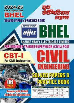 2024-25 BHEL Civil Engineering Solved Papers & Practice Book