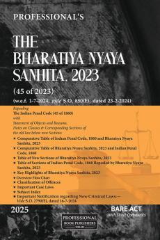 The Bharatiya Nyaya Sanhita 2023 (45 of 2023) Repealing The Indian Penal Code (45 of 1860)