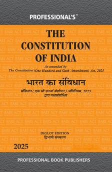 PROFESSIONAL's The Constitution of India - Diglot Edition