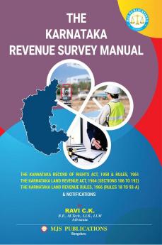 MJS's  The Karnataka Revenue Survey Manual (2024 Edition)