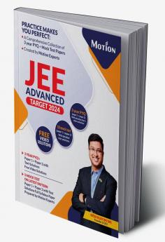 Target JEE Advanced 2024 Previous Year Solved Papers (2021-2023) 5 Mock Tests Papers 1 & 2