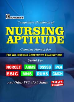 Nursing Aptitude Book 2024(for all Nursing releated Exams)