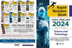 RAPID REVISION BOOK (SCIENCE and TECHNOLOGY) UPSC Prelims 2024