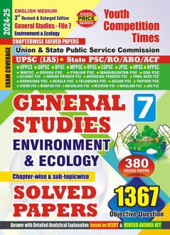 2024-25 IAS All States PSC General Studies 7 Environment & Ecology Solved Papers analytical explanation.