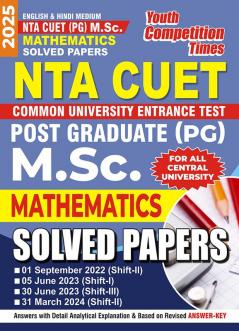 2024-25 NTA CUET PG M.Sc. Mathematics  Solved Papers