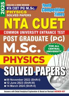 2024-25 NTA CUET PG M.Sc. Physics Solved Papers