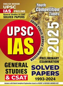 2024-25 UPSC IAS (Pre) General Studies and CSAT Solved Papers 914 1495 E.