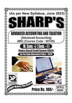 Advanced AccountingFirst Year M.ComSem-I-English