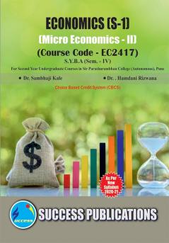 Micro Economics - II (S-1)(S.Y.B.AS.P. CollegeSem.-IV)