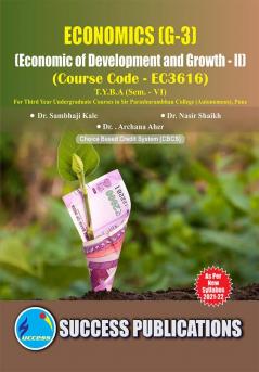 Economics of Development and Growth - II(T.Y.B.AS.P. CollegeSem.-VI)
