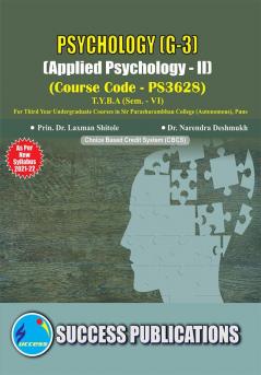 Applied Psychology - III (G-3)(T.Y.B.AS.P. CollegeSem.-VI)