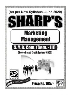 Notes On-Marketing Management(S.Y.B.Com.) (Sem. - III)