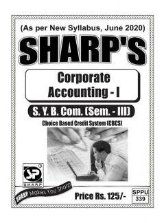 Notes On-Corporate Accounting - I(S.Y.B.Com.) (Sem. - III)