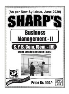 Notes On-Business Management - II(S.Y.B.Com.) (Sem. - IV)