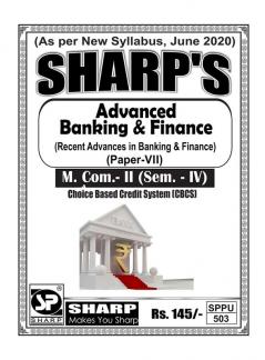 Notes On-M. Com. (Sem. - IV)Advanced Banking and Finance (Recent Advances in Banking and Finance) (Paper - VII)