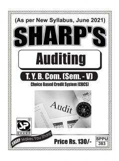 Notes On-Auditing(T.Y.B.Com.) (Sem. - V)