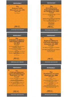 Child Laws Children Laws in India. Contains 6 Bare Acts relating to Child Laws in India