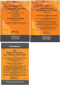 Insolvency NCLT Company Law Tribunal related Acts combo pack