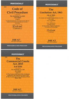 Civil Acts Combo: Includes Code of Civil Procedure Limitation Act Commercial Courts Act