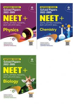 NEET Chapterwise Madical Physics Chemistry Biology  (E)  (Combo Set of 3 Books)