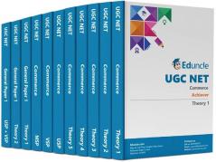 NTA UGC NET Commerce Achiever (Complete Theory + Test Series + General Paper 1) By Eduncle A Set of 11 Books