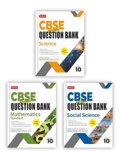 MTG CBSE Chapterwise Question Bank Class 10 - Science Mathematics & Social-Science (For 2023-2024 Board Exam)