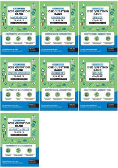 Most Likely ICSE Question Bank Class 9 Bundles (Set of 7) : Physics Chemistry Maths Biology History & Civics Geograpgy Computer Applications for Exam 2024