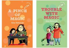 Trouble with Magic & A Pinch of Magic ( Set of 2)