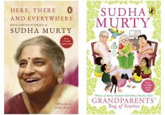 Here There and Everywhere & Grandparents Bag of Stories by Sudha Murthy (SET OF 2 BOOKS)