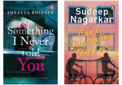 Can't Quarantine Our Love & Something I Never Told You by Bhinder Shravya (SET OF 2 BOOKS)