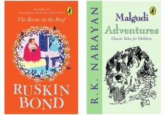 The Room on the Roof by  Ruskin Bond & Malgudi Adventures (SET OF 2 BOOKS)