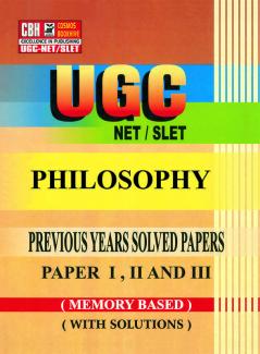 Philosophy Previous Years Solved Papers for UGC-NET-SLET Paper-1-2-3