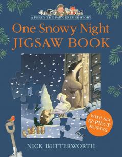 Percy The Park Keeper — One Snowy Night Jigsaw Book