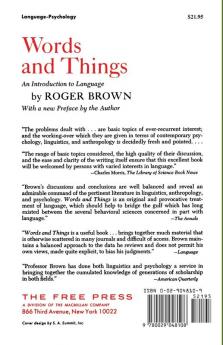 Words and Things