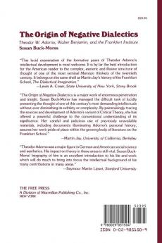 Origin of Negative Dialectics