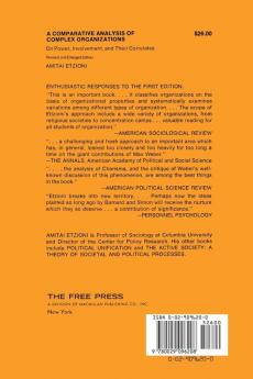 Comparative Analysis of Complex Organizations Rev. Ed.