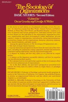 Sociology of Organizations