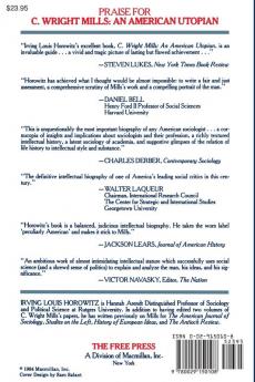 C Wright Mills an American Utopia