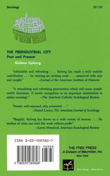 Preindustrial City: Past and Present
