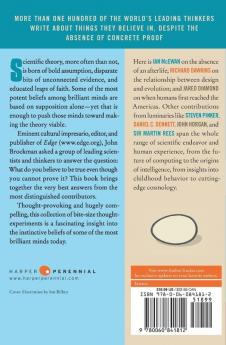 What We Believe But Cannot Prove