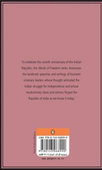 Words of Freedom Jawaharlal Nehru